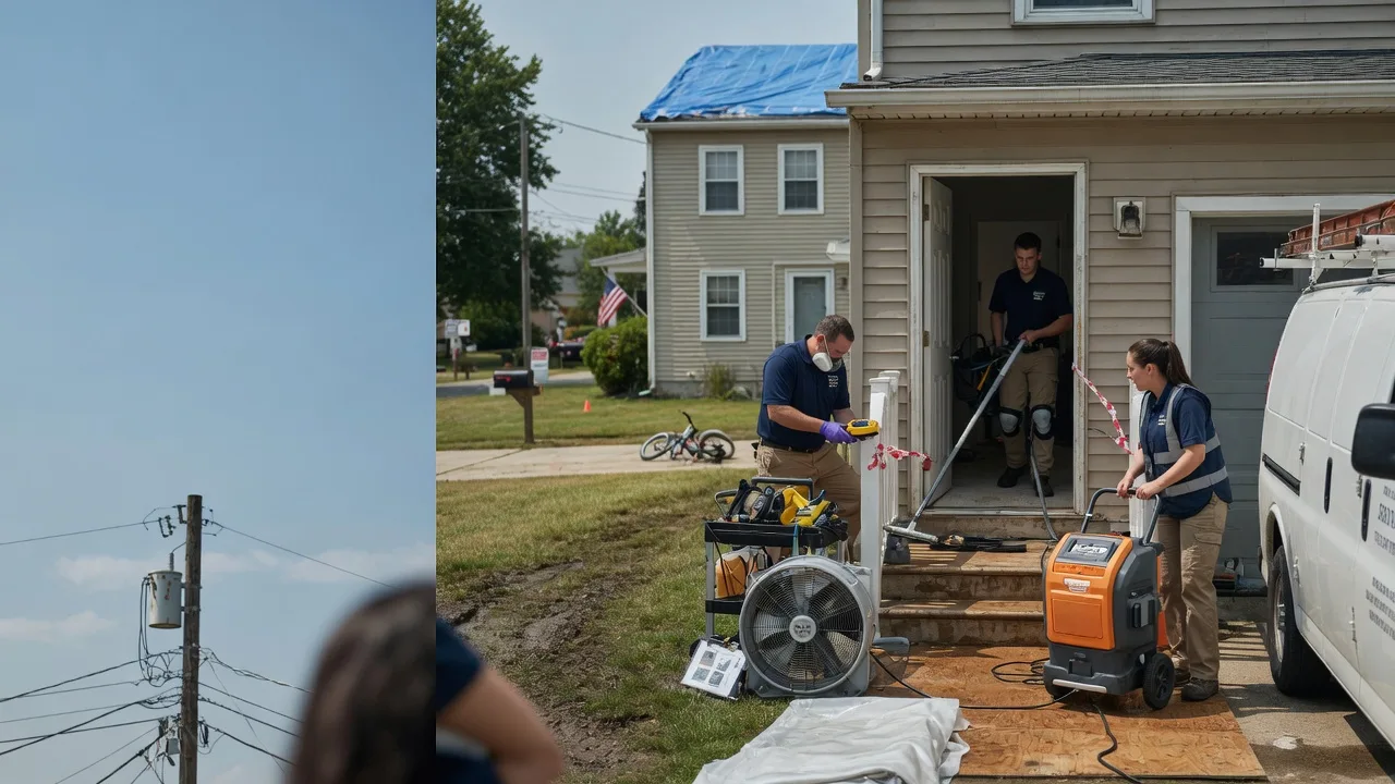 Water Damage Repair in Valley City, OH near me